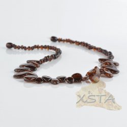 Cherry amber necklace